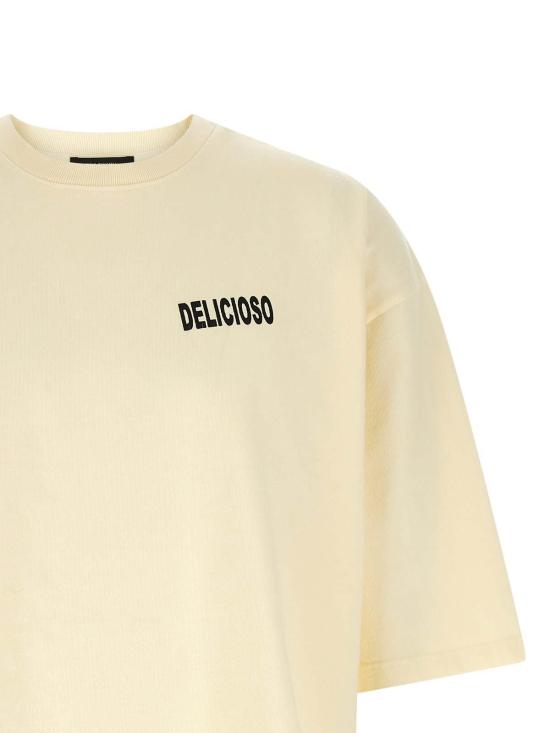 26SS 윌리 차바리아 반팔 티셔츠 WCJSY0176065 Yellow - WILLY CHAVARRIA