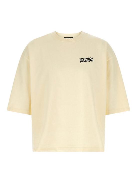 26SS 윌리 차바리아 반팔 티셔츠 WCJSY0176065 Yellow