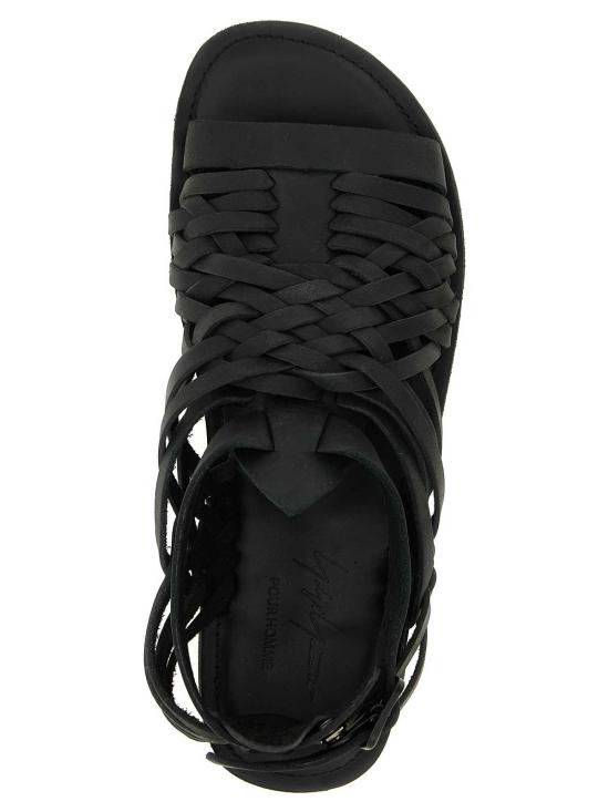 26SS 요지 야마모토 샌들 HKE037682 Black - YOHJI YAMAMOTO
