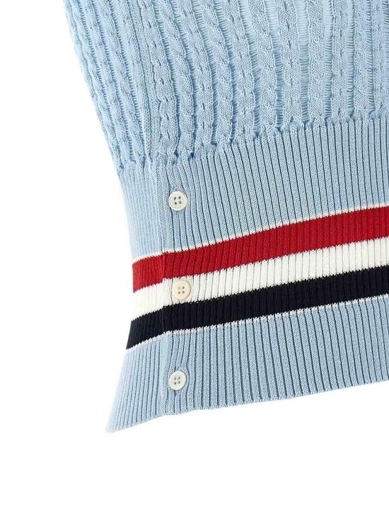 26SS 톰브라운 스웨터 FKV231AY3014472 Light Blue - THOM BROWNE