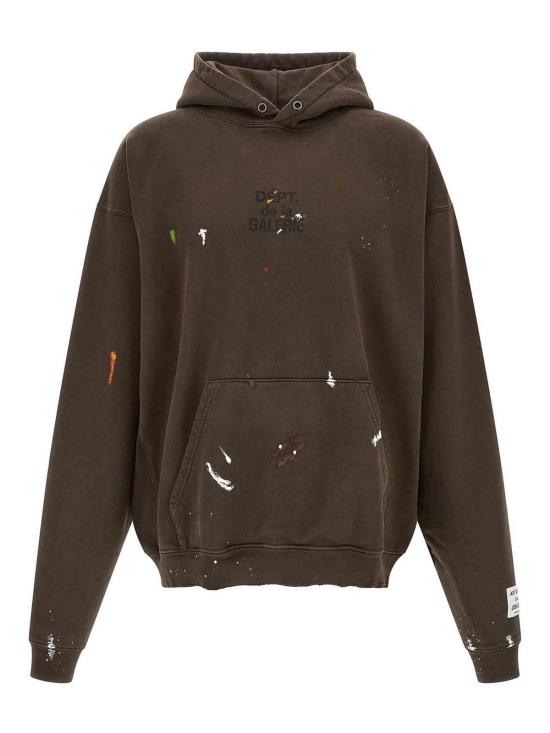 26SS 갤러리 디파트먼트 후드 티셔츠 OUT022SEPIA Brown