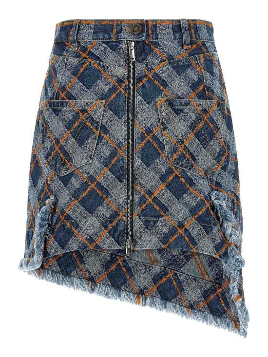 26SS 비비안웨스트우드 숏 스커트 19030016W01DAO201 Blue - VIVIENNE WESTWOOD