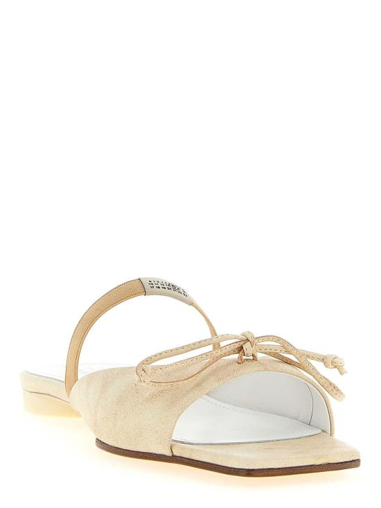 26SS MM6 메종마르지엘라 뮬/슬리퍼 S66WP0126P7706HB496 Beige - MM6 MAISON MARGIELA