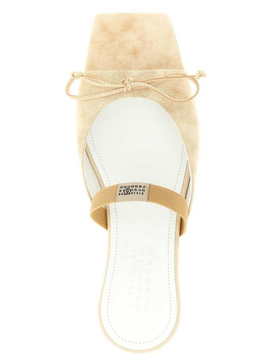 26SS MM6 메종마르지엘라 뮬/슬리퍼 S66WP0126P7706HB496 Beige - MM6 MAISON MARGIELA