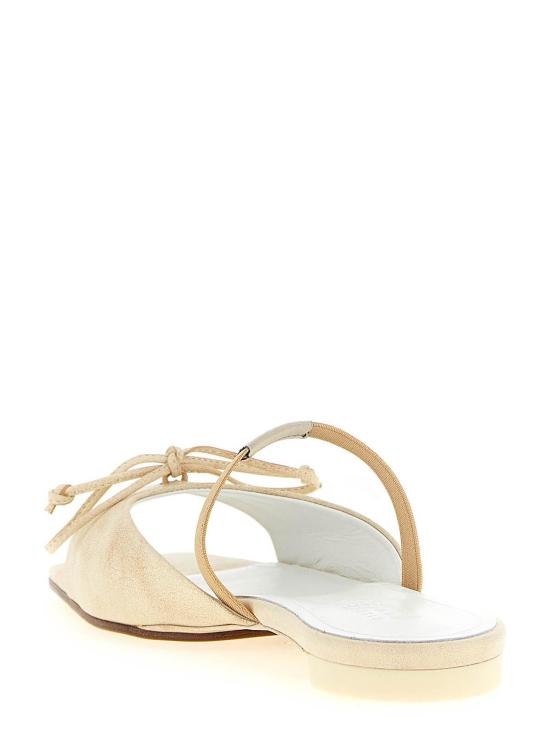 26SS MM6 메종마르지엘라 뮬/슬리퍼 S66WP0126P7706HB496 Beige - MM6 MAISON MARGIELA