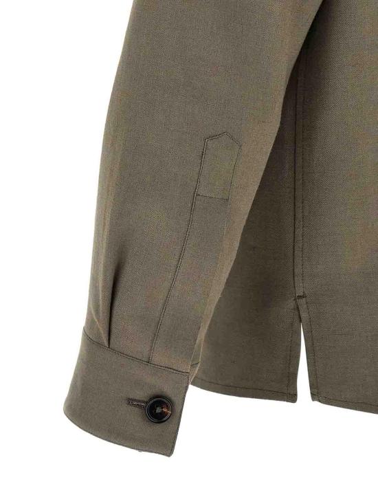 26SS 에르메네질도제냐 긴팔 셔츠 UHV71A3SOT54252 Grey - ERMENEGILDO ZEGNA