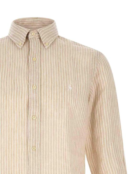 26SS 폴로 랄프로렌 긴팔 셔츠 710B15594006 Beige - POLO RALPH LAUREN