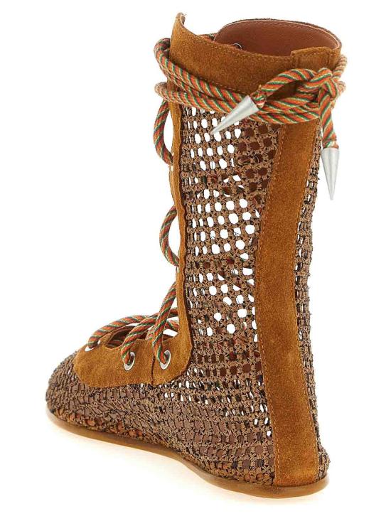 26SS 키코 코스타디노브 부츠 KKWSS26FT03137 Brown - KIKO KOSTADINOV