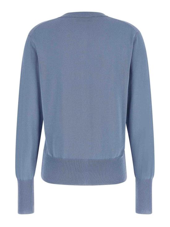 26SS 비비안웨스트우드 BEA 베아 니트 가디건 1803002PY003FK404 Light Blue - VIVIENNE WESTWOOD