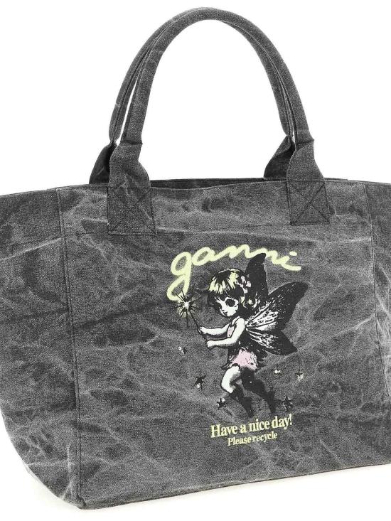 26SS 가니 토트백 B2110088150 Black - GANNI