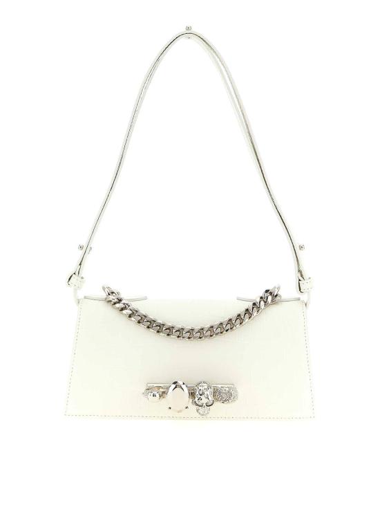 26SS 알렉산더 맥퀸 숄더백 8661381HBT29013 White