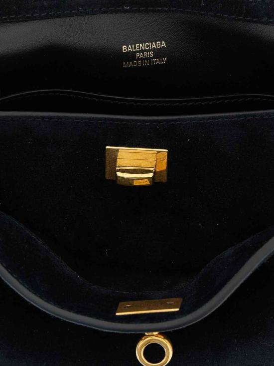 26FW 발렌시아가 로데오 핸드백 8437122ACKO1000 Black - BALENCIAGA