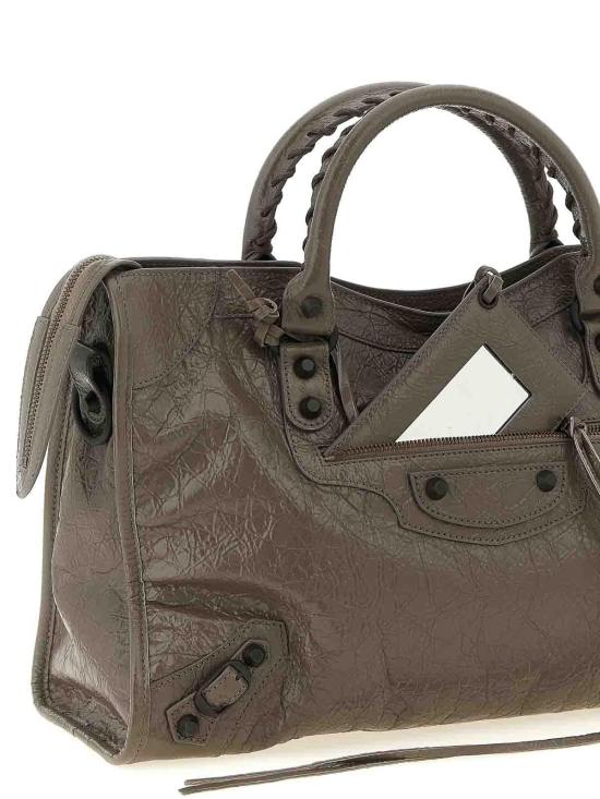 26FW 발렌시아가 르 시티 백 8657602ACFH5848 Grey - BALENCIAGA