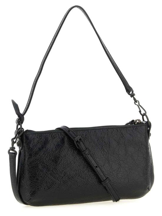 26SS 발렌시아가 르 시티 파우치 온 스트랩 8639602ABEK1000 Black - BALENCIAGA