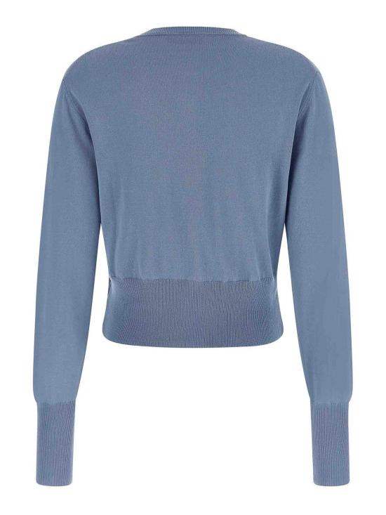26SS 비비안웨스트우드 베아 크롭드 가디건 1803002UY003FK404 Light Blue - VIVIENNE WESTWOOD