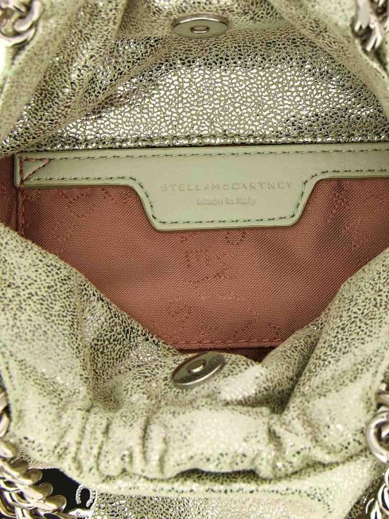 26SS 스텔라 맥카트니 팔라벨라 드로스트링 숄더백 7B0144WP03013038 Green - STELLA MCCARTNEY