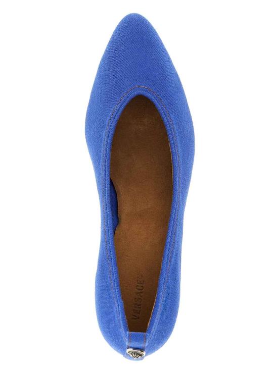 26SS 베르사체 힐/펌프스 10244391A177101DB1K Blue - VERSACE