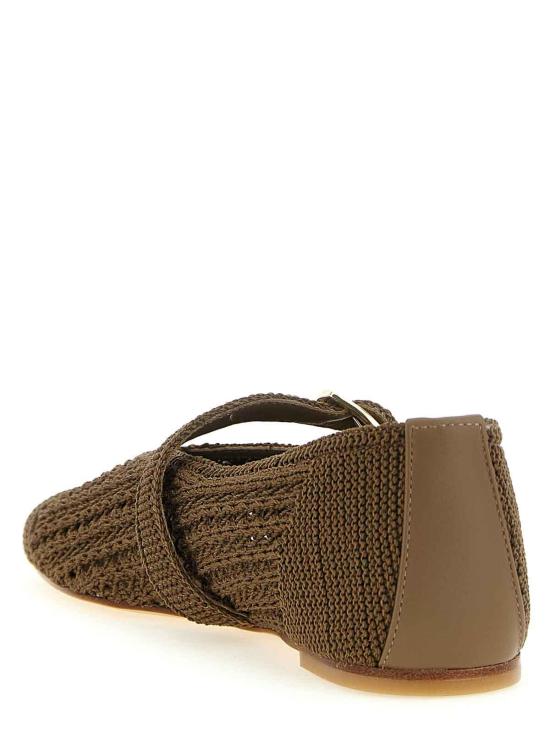 26SS 스튜어트 와이츠먼 플랫 슈즈 SN612Y6R Brown - STUART WEITZMAN