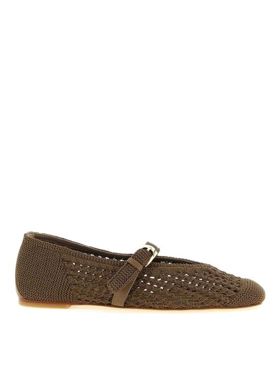 26SS 스튜어트 와이츠먼 플랫 슈즈 SN612Y6R Brown