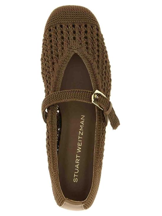26SS 스튜어트 와이츠먼 플랫 슈즈 SN612Y6R Brown - STUART WEITZMAN