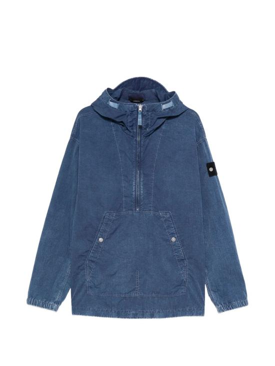 26SS 스톤 아일랜드 후드 티셔츠 L1S14 4100005 S0J19 V0021 INDIGO DOM