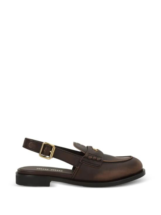 26FW 미우미우 샌들 5D561EF0203G48 F0192 BROWN