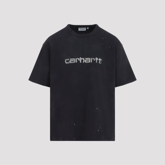 26FW 칼하트 WIP 반팔 티셔츠 I03685389EJ BLACK - CARHARTT WIP