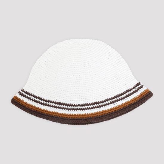 26FW 카사블랑카 버킷햇 APF26HAT12101 WHITE MULTICOLOUR - CASABLANCA