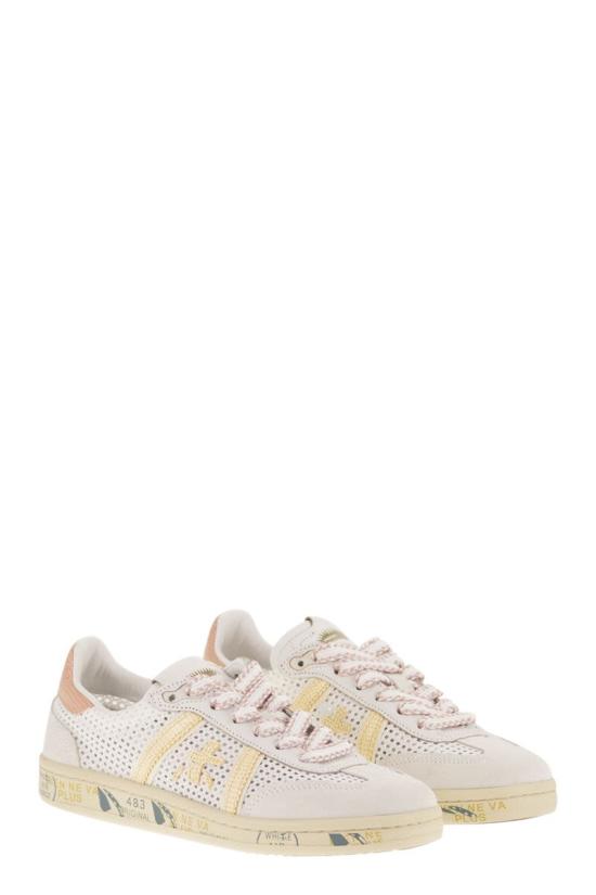 26SS 프리미아타 스니커즈 BONNIED8039 BIANCO ROSA GIALLO - PREMIATA
