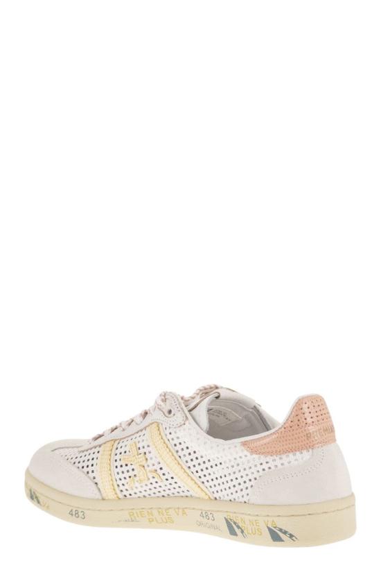 26SS 프리미아타 스니커즈 BONNIED8039 BIANCO ROSA GIALLO - PREMIATA