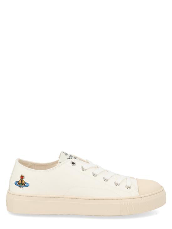 26SS 비비안웨스트우드 플림솔 스니커즈 75020063W W0165A402 WHITE - VIVIENNE WESTWOOD