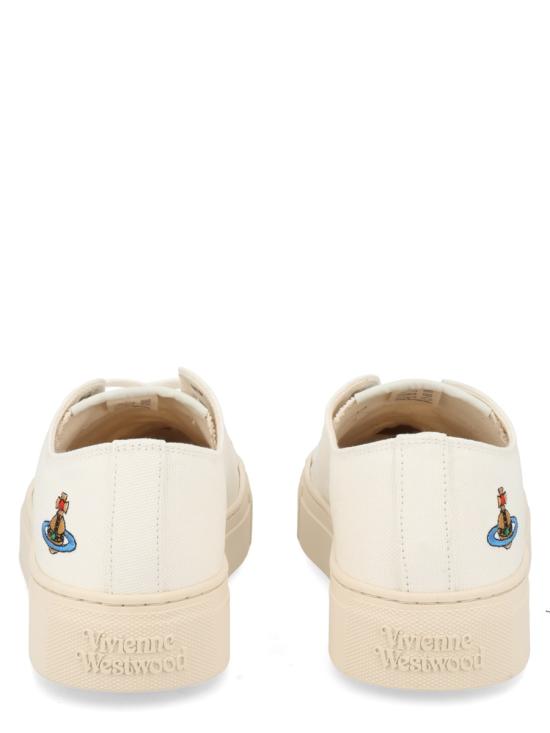 26SS 비비안웨스트우드 플림솔 스니커즈 75020063W W0165A402 WHITE - VIVIENNE WESTWOOD