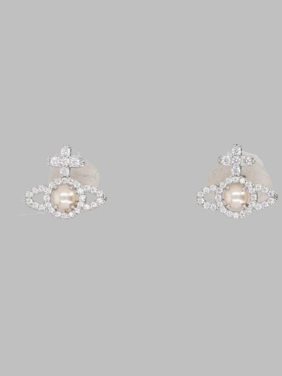 26SS 비비안웨스트우드 이어링 6203007R 02P132SMP132 SILVER - VIVIENNE WESTWOOD