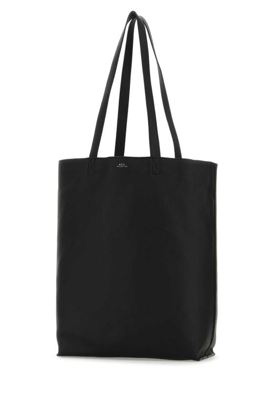 26FW 아페쎄 마이코 로고 스탬프 쇼핑백 PXCBCM61500 LZZ BLACK - A.P.C.