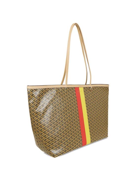 26SS 토리버치 더 레이서 멀티 토트백 178726240 TAN PRINTED - TORY BURCH
