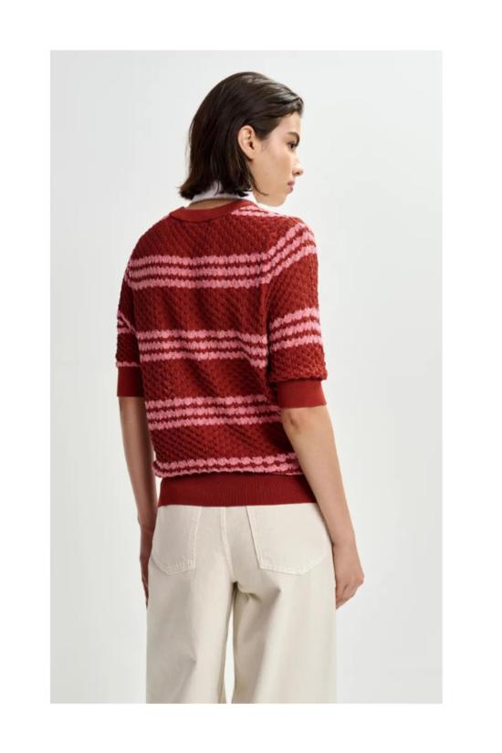  에센셜앤트워프 스웨터 에센셜 앤트워프 잔타시 칼라 풀오버 - ESSENTIEL ANTWERP