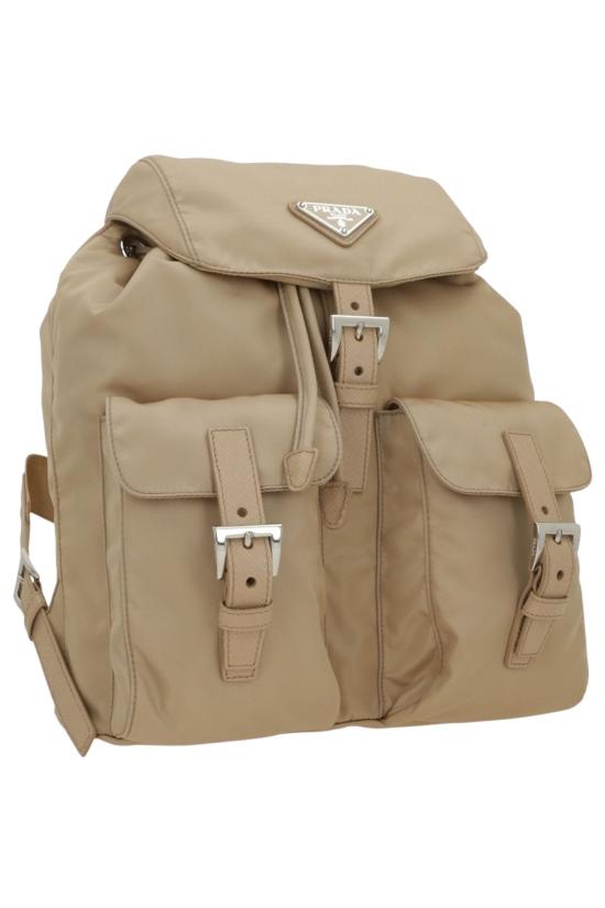 26FW 프라다 리나일론 스몰 백팩 1BZ677RV44F0040 V OOO Beige - PRADA
