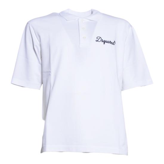 26SS 디스퀘어드2 반팔 티셔츠 S74GL0100D20106 Bianco nero