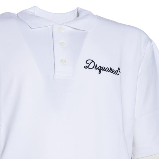 26SS 디스퀘어드2 반팔 티셔츠 S74GL0100D20106 Bianco nero - DSQUARED2