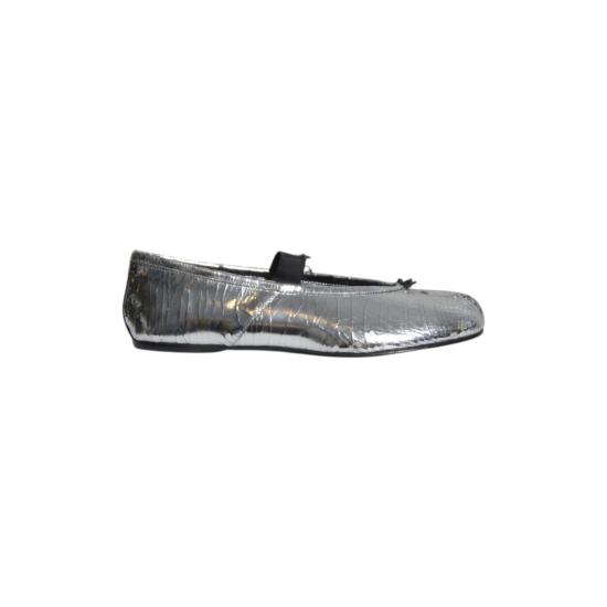 26SS 마르지엘라 타비 발레 플랫 S39WZ0113P7456 H7730 Argento