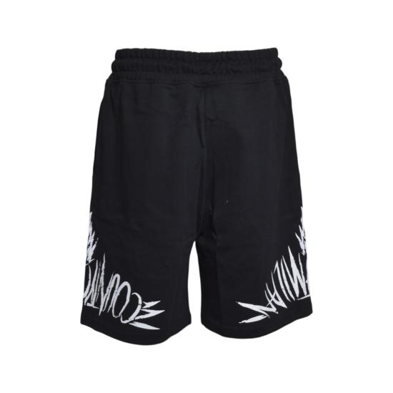 26SS 마르셀로 불론 숏팬츠 S6CMMABE005 110 Nero - MARCELO BURLON
