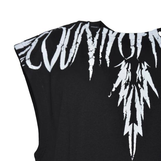 26SS 마르셀로 불론 민소매 티셔츠 S6CMMATH004 110 Nero - MARCELO BURLON