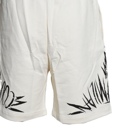 26SS 마르셀로 불론 숏팬츠 S6CMMABE005 412 Bianco - MARCELO BURLON