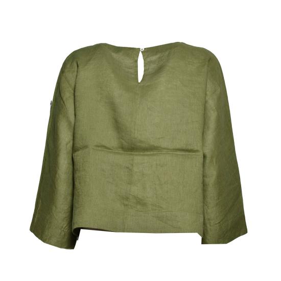 26SS 블라우스 L3116LENORA 168ARMYGREEN Verde - OTHER BRANDS