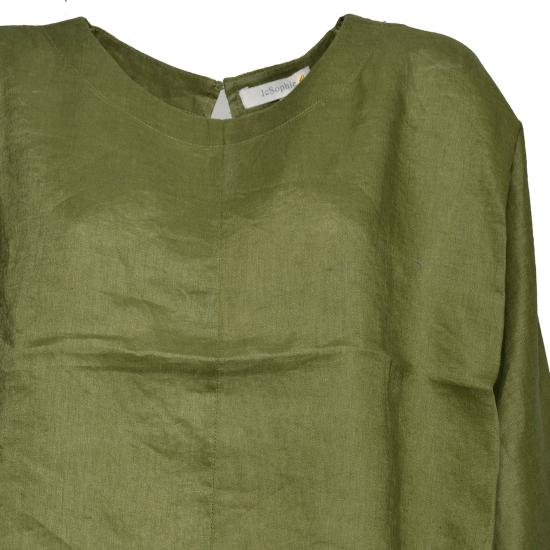 26SS 블라우스 L3116LENORA 168ARMYGREEN Verde - OTHER BRANDS