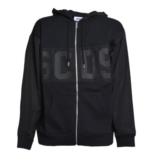 26SS 지씨디에스 후드 티셔츠 Z0MLQE143F004 999 Nero nero