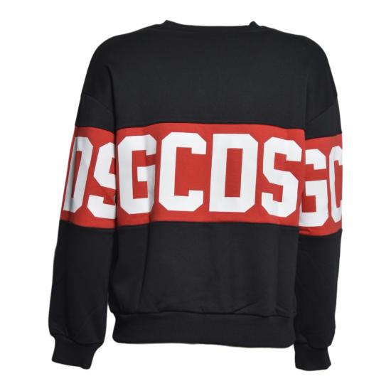 26SS [키즈] 지씨디에스 티셔츠 Z0UJQE584F004 999R Nero rosso - GCDS