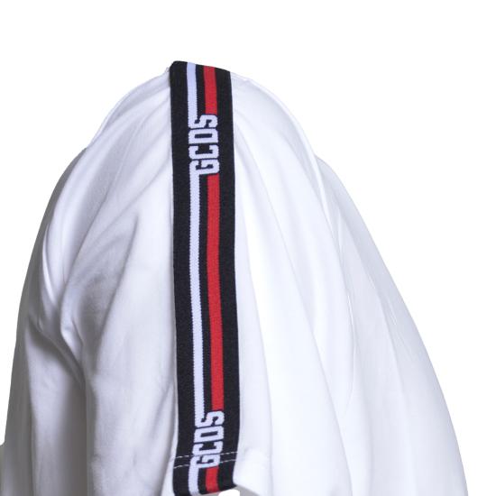 26SS 지씨디에스 반팔 티셔츠 C1MEQC037J022 100 Bianco nero - GCDS