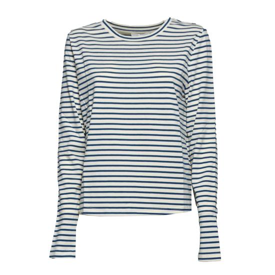 26SS 긴팔 티셔츠 I3005ILYLA 782DENIMSTRIPES Blu bianco