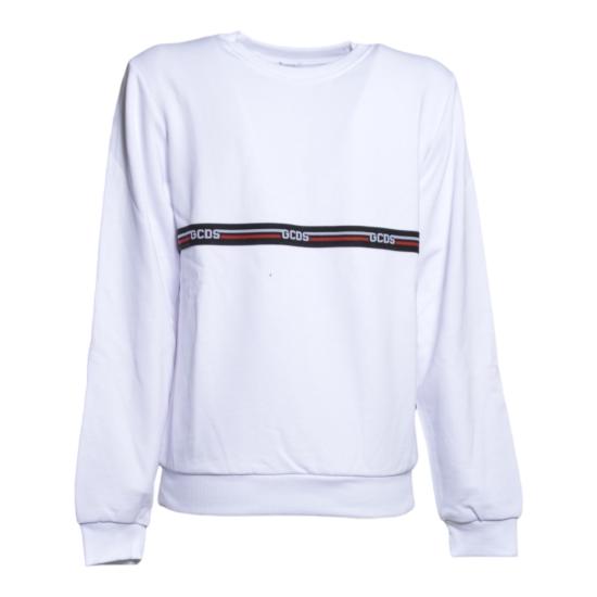 26SS [키즈] 지씨디에스 티셔츠 C1BJQE551F004 100B Bianco nero